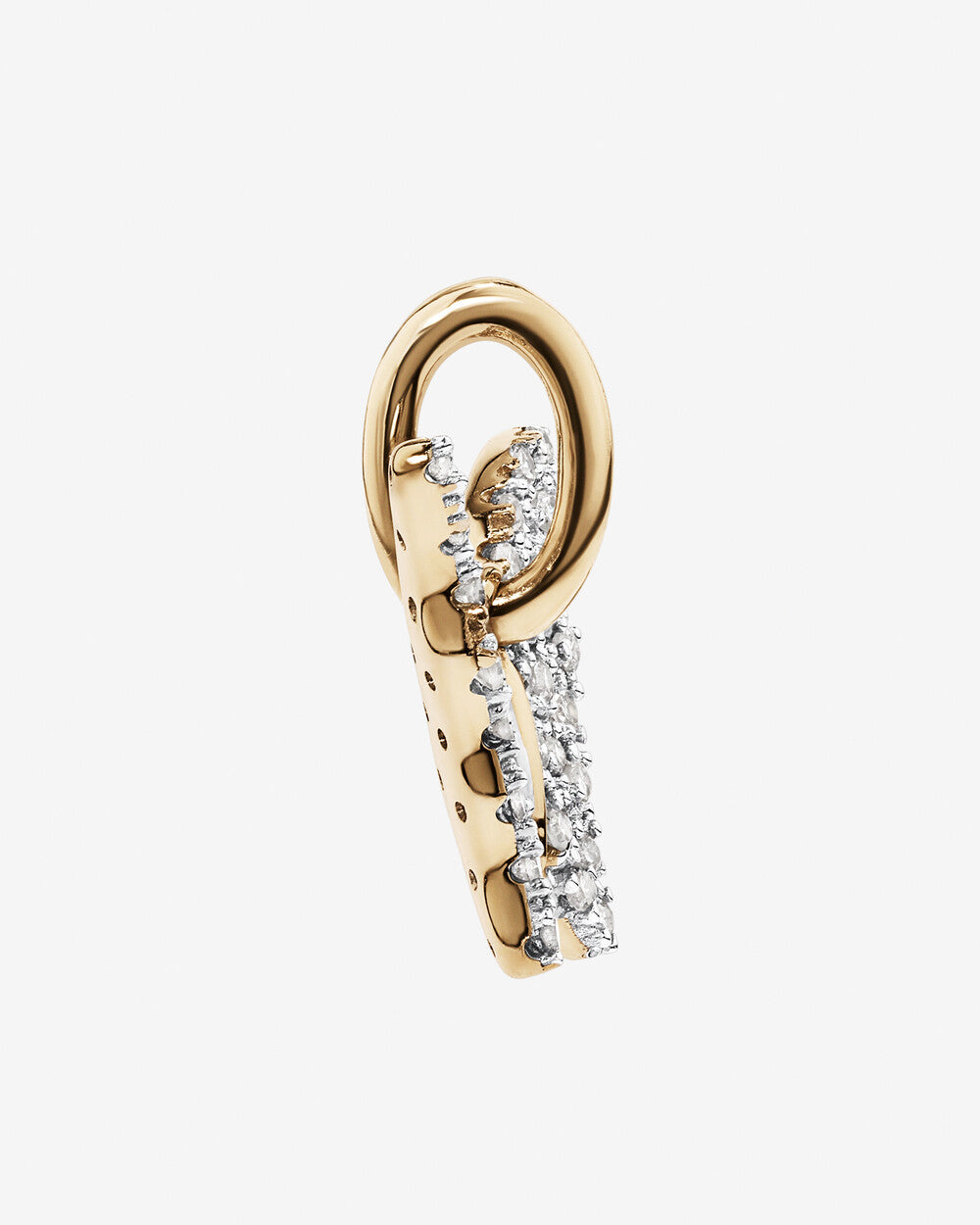 Lab Grown Diamond Butterfly Pendant in 10kt Gold By STERA