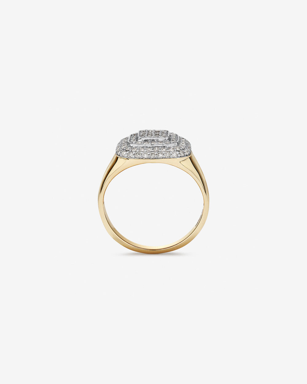 Ring with 1 Carat TW of Lab Grown Diamonds in 14kt Yellow Gold By Stera