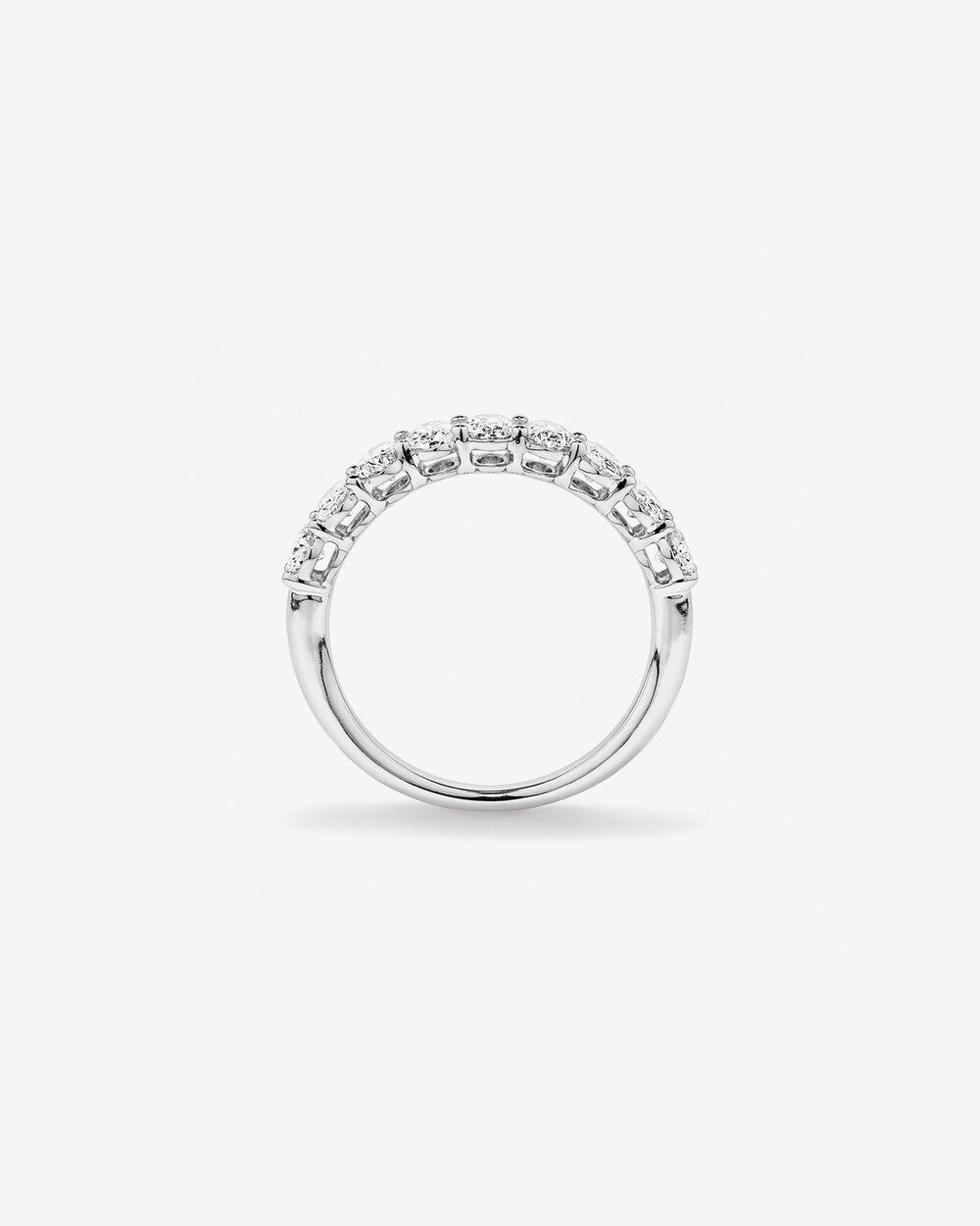 1.15 Carat Oval Lab-Grown Diamond Wedding Ring in 14k Gold