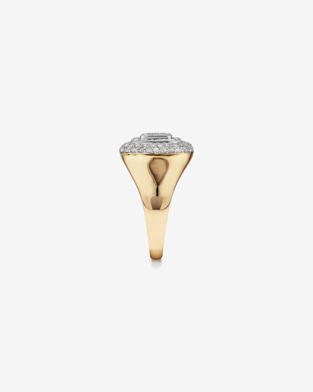 Ring with 1 Carat TW of Lab Grown Diamonds in 14kt Yellow Gold By Stera