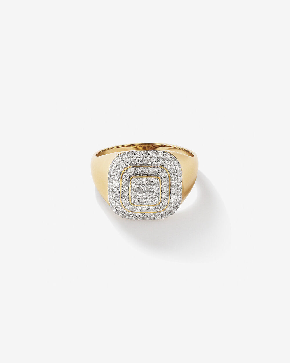 Ring with 1 Carat TW of Lab Grown Diamonds in 14kt Yellow Gold By Stera