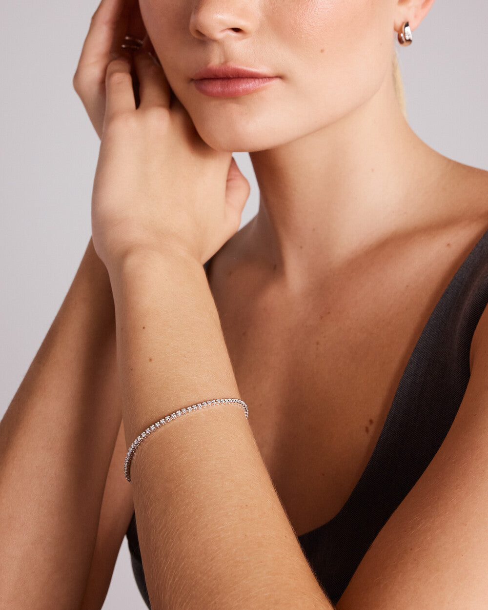 1.00 Carat  Lab-Grown Diamond Tennis Bracelet in 14k Gold